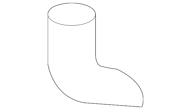 Cooler Pipe - Nissan (92460-ZW00A)