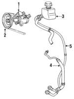 6819752 - Steering: Reservoir for Volvo: 240, 244, 245, 740, 760, 780, 940, 960 Image
