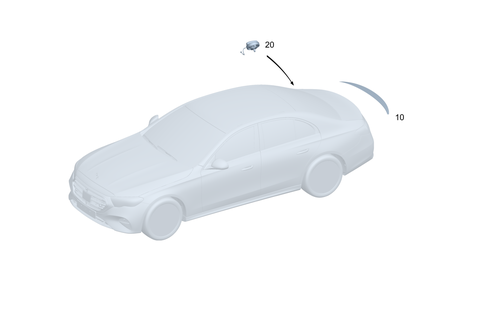 Exterior Detachable Parts for 2024 Mercedes-Benz E350 #0