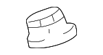 9017114017 - Suspension: Lower Ball Joint Castle Nut for Toyota Image