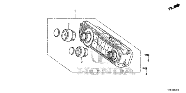Heater Control ('13-) for 2013 Honda Civic #0