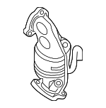 8602980 - Exhaust: Catalytic Converter for Volvo: S40, V40 Image