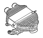 17517846235 - Cooling System: Inter-cooler for BMW: M2, M3, M4 Image