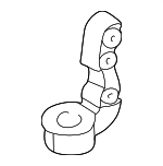 535413E800 - : Mount Bracket for Kia: Sorento Image