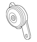38150SFJW02 - Electrical: High Note Horn for Honda: Civic, CR-V, Fit, HR-V Image