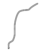 76891TRTA01 - Body: Washer Hose for Honda: Clarity Image