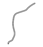 76800T0AP30 - Body: Washer Hose for Honda: Accord, Civic, Clarity, CR-V, CR-Z, Fit, Insight Image