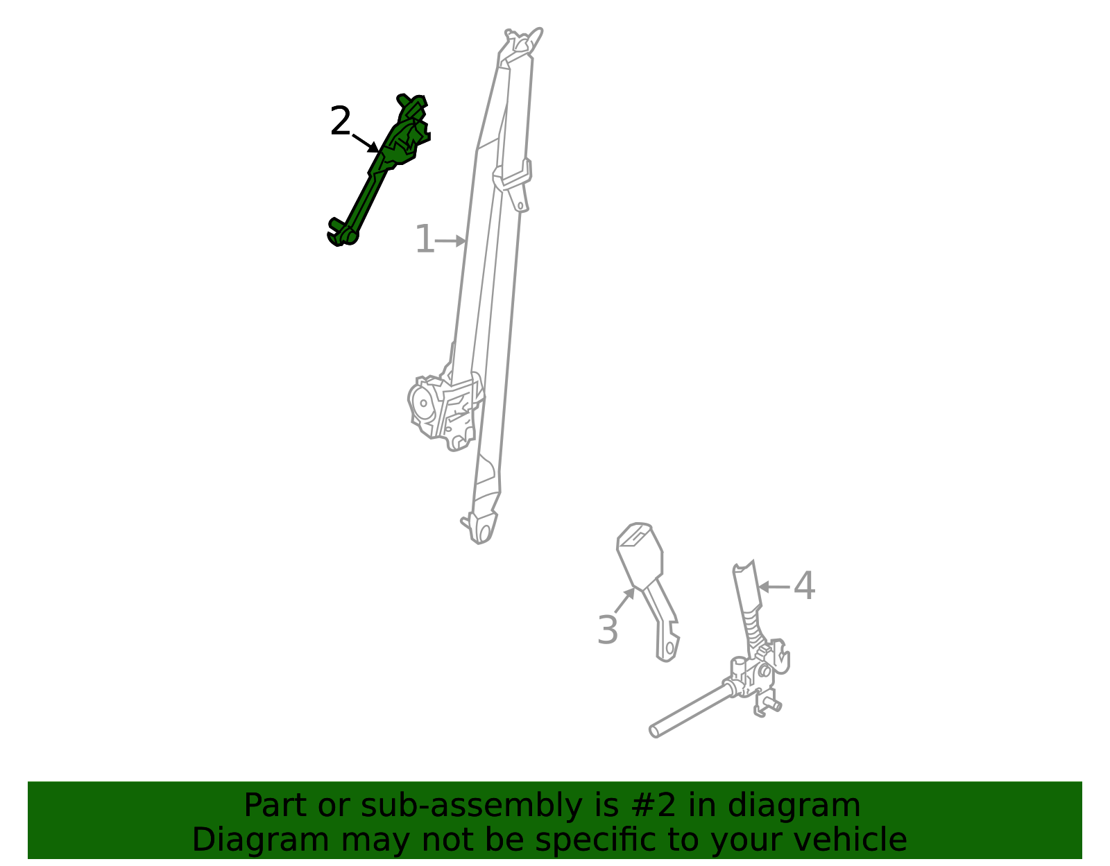 88890-2K500 - Adjuster 2010-2013 Kia Soul | Kia.Parts Store