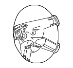 WU96XZAAB - Steering: Switch Cover for Chrysler: 300 | Dodge: Charger, Magnum Image