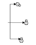 91553J1016 - : 2009-2012 Lexus LS460 - Lower Mount Bolt for Lexus: LS460 Image