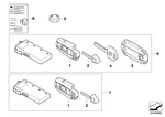 66126986583 - Bodywork: Radio Remote Control for BMW Image