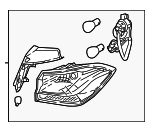 92402G3010 - : 2018-2020 Hyundai Elantra GT - Tail Lamp Assembly for Hyundai: Elantra GT Image