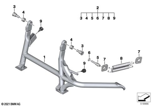 Center Stand for 2025 BMW-Motorrad CE #0