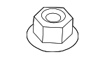 33326760380 - Suspension: Suspension Cross-member Nut for BMW Image
