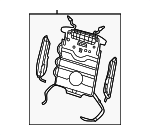 4K0881879A - Body: Lumbar Support for Audi Image