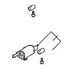 44300SC142 - : Muffler &amp; Pipe for Subaru Image