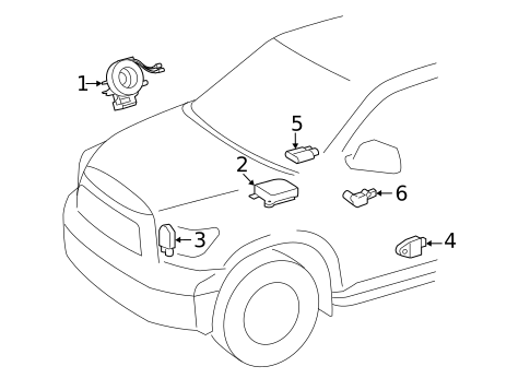 Control Modules for 2022 Toyota Tundra #0