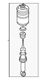RPD000309 - : Shock Assembly for Land-Rover Image