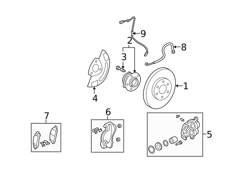 Anti-Lock Brakes for 2011 Chevrolet Traverse #2