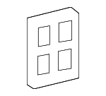 5544760020A2 - Body: Switch Housing for Lexus: LX570 Image