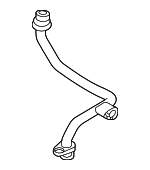 P2121075J - Cooling System: Upper Pipe for Audi: A8 Quattro, RS Q8, S8, SQ7, SQ8 Image