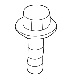 B6BF18401A - Electrical: Starter Mount Bolt for Mazda: MPV Image