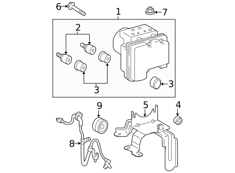 Anti-Lock Brakes for 2005 Scion tC #2