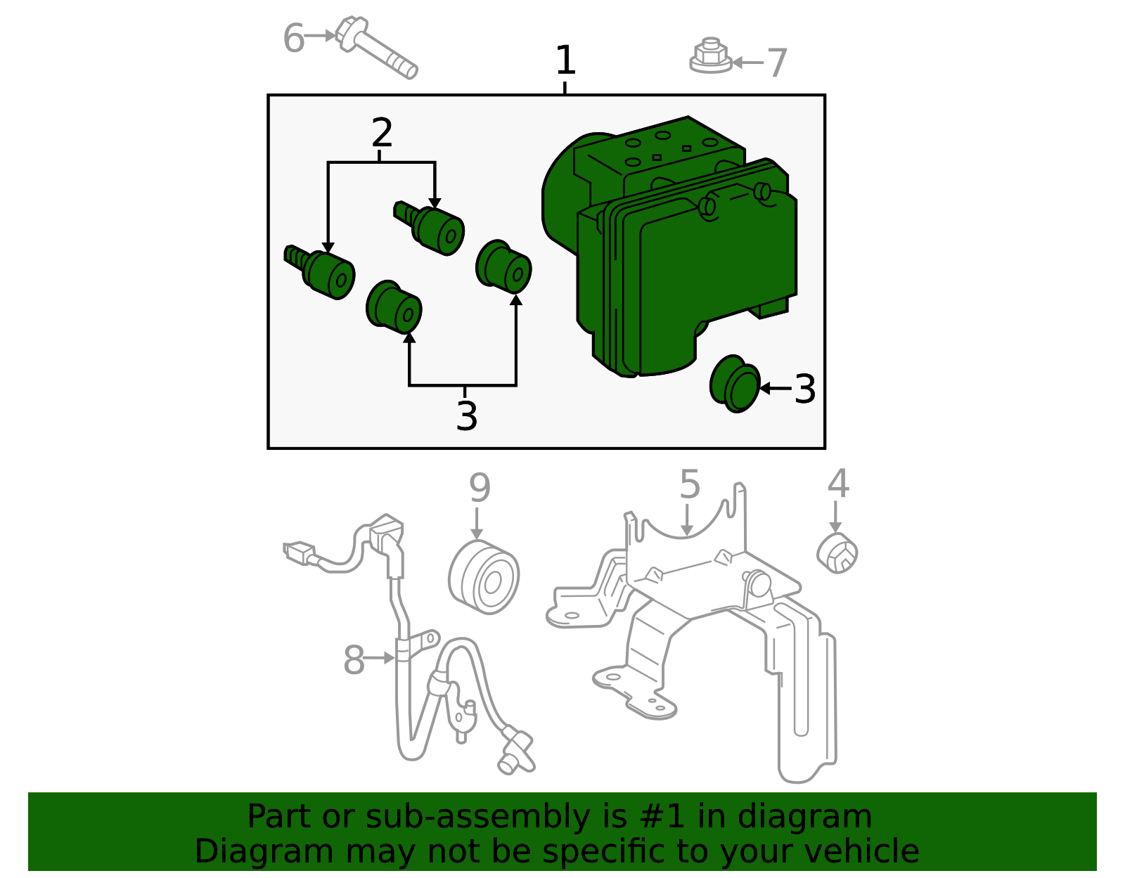 44050-21100 - High-Quality ABS Hydraulic Assembly for 2005-2011 Scion ...