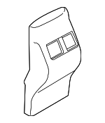 969501GR0B - Body: Rear Console for Nissan: Murano Image