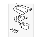 969411GR0A - Body: Shift Indicator for Nissan: Murano Image