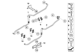 17227560981 - : Transmission Oil Cooler Line, Flow for BMW Image