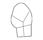 70232ST7003 - Body: Drip Channel Clip for Acura: RSX Image