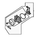 PB121010C - Cooling System: Water Pump Assembly for Porsche Image