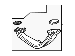 9GT121070 - Cooling System: Cooling Pipe for Porsche Image