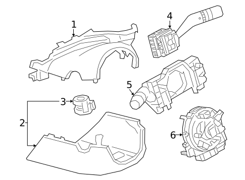 Switches, Solenoids & Actuators for 2025 Mazda CX-70 #0
