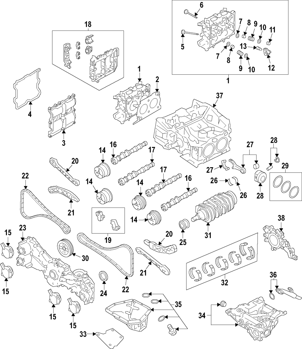 2013-2024 Subaru Connecting Rod Bearing 12108AB180 | Subaru Parts