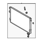88460AZ037 - : Condenser for Toyota: Tundra Image