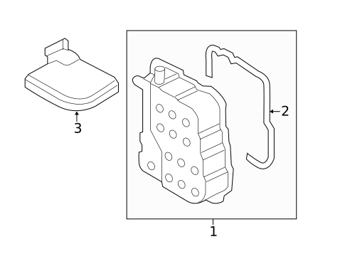 Transaxle Parts for 2012 Hyundai Azera #0