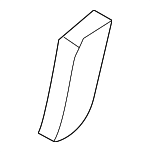 8E095981861S - Body: Knob for Audi Image