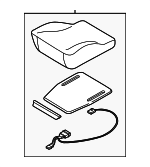 420898522B - Body: Seat Cushion Pad for Audi Image