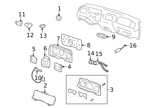 Window Defroster for 2005 Mercury Grand Marquis #0