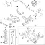 PR3Z5560C - : Coil Spring for Ford: Mustang Image