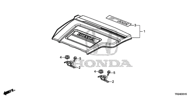 Engine Cover for 2012 Honda Civic #0
