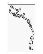 1632A120 - Emission System: Hose Assembly for Mitsubishi: Outlander Image