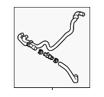 5QE121049AQ - : Connector Hose for Volkswagen: e-Golf Image