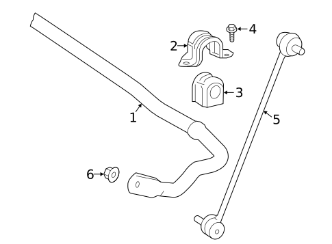 Stabilizer Bar & Components for 2025 Toyota Corolla #3