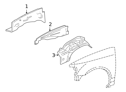 Structural Components & Rails for 2010 Ford Explorer Sport Trac #0