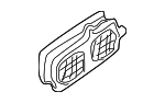 687507Z800 - Body: Vent Grille for Nissan Image