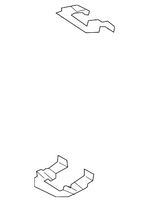 58144E6150 - : Disc Brake Anti-Rattle Clip for Kia: Niro EV, Optima, Soul Image