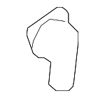 256313C100 - Cooling System: Water Inlet for Hyundai: Azera, Entourage, Santa Fe, Sonata, Veracruz Image